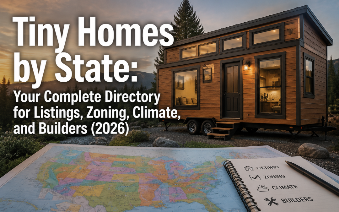Tiny Homes by State: Complete 2026 Directory of Zoning, Builders & Climate Guides