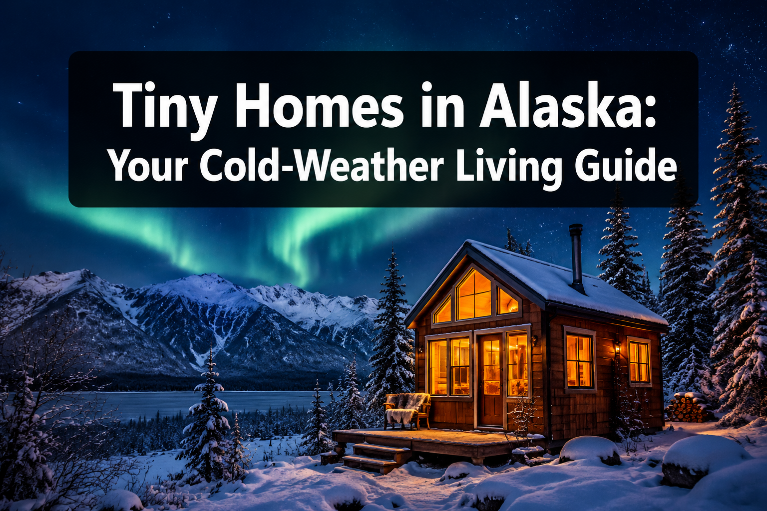 Tiny Homes in Alaska, Resource covering cold-weather tiny homes, off-grid living, insulation requirements, and remote placement options.
