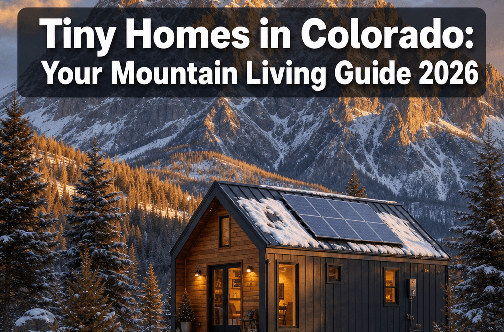Tiny Homes in Colorado: 2026 Guide to Mountain Living, Zoning & ADUs