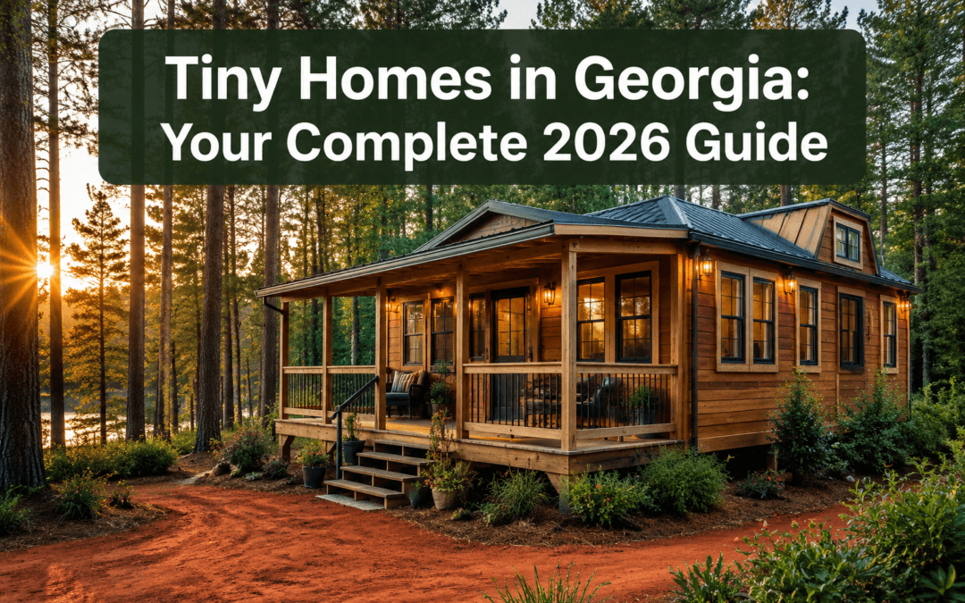 Tiny Homes in Georgia: 2026 Guide to Affordable Land, ADUs & Rural