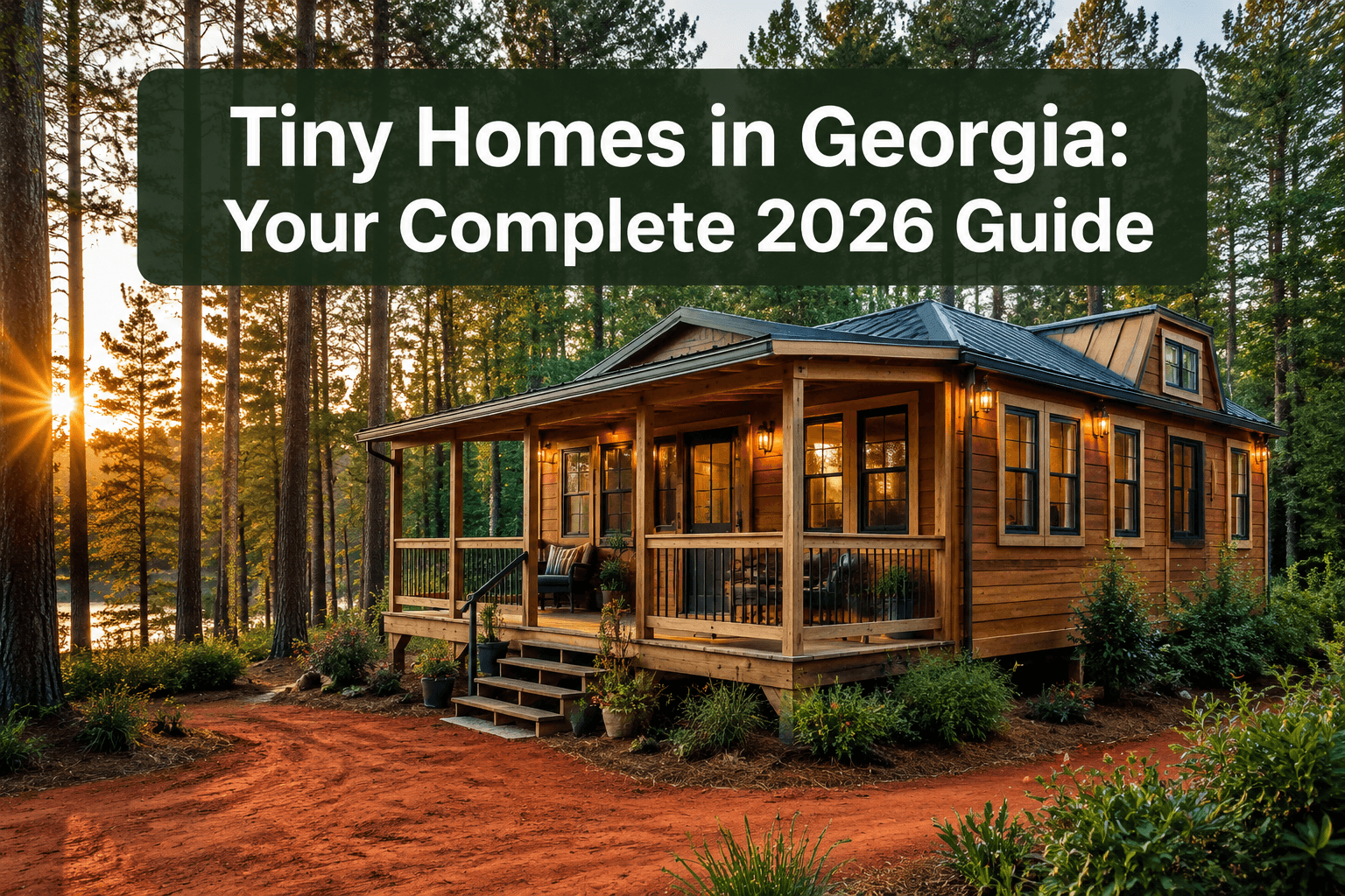 Tiny Homes in Georgia: 2026 Guide to Affordable Land, ADUs, and Rural Communities