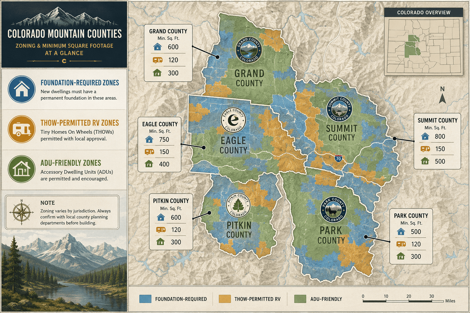 Why Colorado Mountain County Zoning Is Its Own Challenge